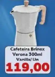 Supermercados Tauste Cafeteira Brinox Verona Vanilha oferta