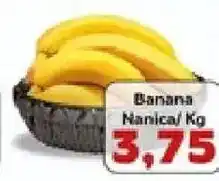 Supermercados Tauste Banana Nanica oferta