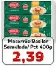 Supermercados Tauste Macarrão Basilar Semolado oferta