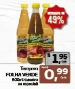 Cometa Supermercados Tempero folha verde oferta