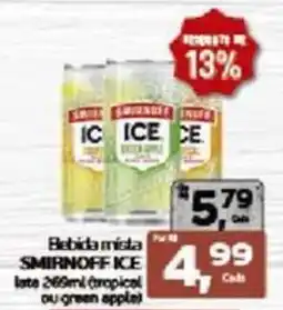 Cometa Supermercados Bebida mista smirnoff ice oferta