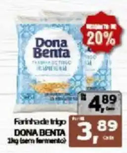 Cometa Supermercados Farinha de trigo DONA BENTA oferta