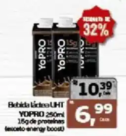 Cometa Supermercados Bebida Láctea UHT Yopro 250ml oferta