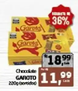 Cometa Supermercados Chocolate garoto oferta