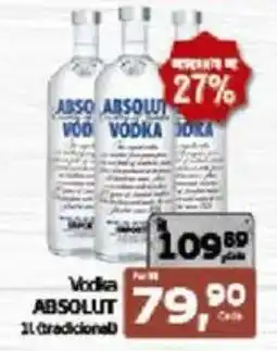 Cometa Supermercados Vodka absolut 2l (tradicional) oferta