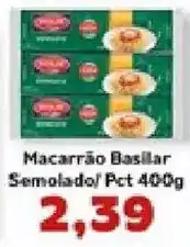 Supermercados Tauste Macarrão Basilar Semolado oferta