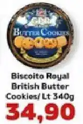 Supermercados Tauste Biscoito royal british butter cookies oferta