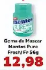 Supermercados Tauste Goma de mascar mentos pura fresh oferta