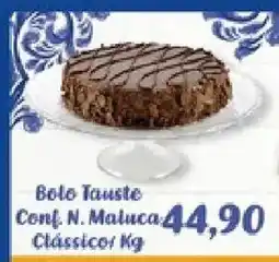 Supermercados Tauste Bolo Tauste Conf. N. Maluca Clássico oferta