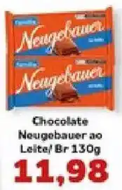 Supermercados Tauste Chocolate Neugebauer ao Leite oferta