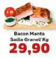 Supermercados Tauste Bacon Manta Sadia Graneli' Kg oferta