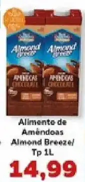 Supermercados Tauste Alimento de Amêndoas Almond Breeze oferta