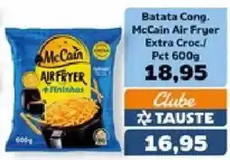 Supermercados Tauste Batata Cong. McCain Air Fryer Extra Croc. oferta