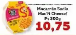 Supermercados Tauste Macarrão Sadia Mac'n Cheese oferta