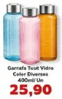 Supermercados Tauste Garrafa Tuut Vidro Color Diversos oferta