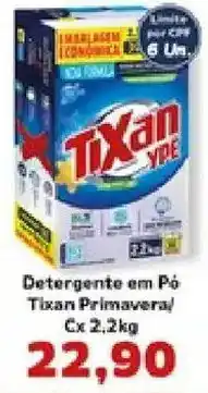 Supermercados Tauste Detergente em Pó Tixan Primavera oferta