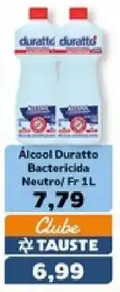 Supermercados Tauste Alcool Duratto Bactericida Neutro oferta
