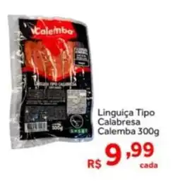 Shibata Supermercados Linguiça Tipo Calabresa Calemba oferta