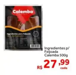 Shibata Supermercados Ingredientes p/ Feijoada Calemba oferta