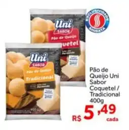 Shibata Supermercados Pão de Queijo Uni Sabor Coquetel/ Tradicional oferta