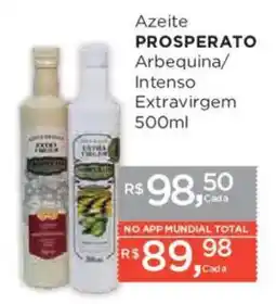 Supermercados Mundial Azeite prosperato arbequina/ intenso extravirgem oferta