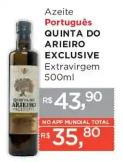 Supermercados Mundial Azeite português quinta do arieiro exclusive extravigem oferta