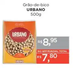Supermercados Mundial Grão-de-bico urbano oferta