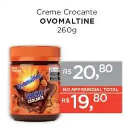 Supermercados Mundial Creme Crocante Ovomaltine oferta