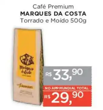 Supermercados Mundial Café Premium Marques da Costa oferta