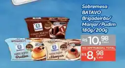 Supermercados Mundial Sobremesa batavo brigadeirão/manjar/pudim oferta