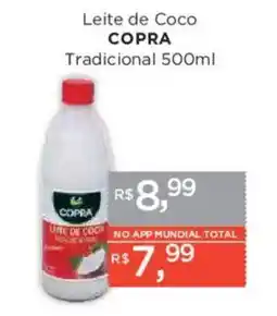 Supermercados Mundial Leite de coco tradicional oferta