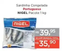 Supermercados Mundial Sardinha Congelada Portuguesa oferta