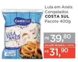 Supermercados Mundial Lula em anéis oferta