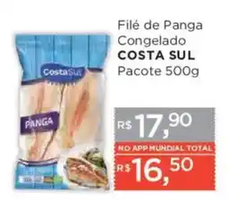 Supermercados Mundial Filé de Panga Congelado oferta