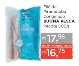 Supermercados Mundial Filé de piramutaba oferta