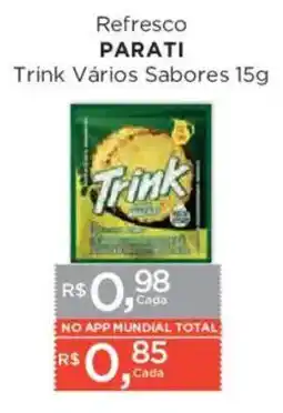 Supermercados Mundial Refresco parati trink vários sabores oferta