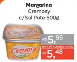 Supermercados Mundial Margarina cremosy c/sal oferta