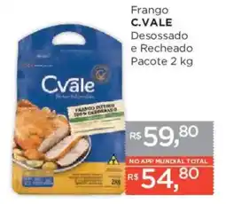 Supermercados Mundial Frango c.vale desossado e recheado oferta