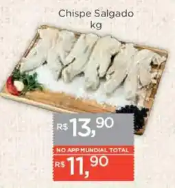 Supermercados Mundial Chispe Salgado oferta