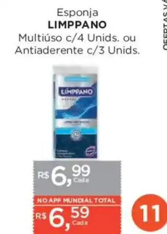 Supermercados Mundial Esponja limppano oferta