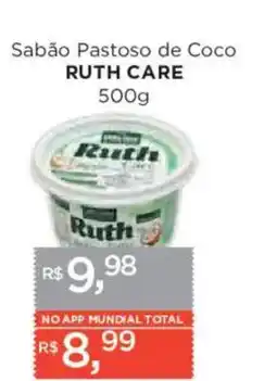 Supermercados Mundial Sabão Pastoso de Coco Ruth Care oferta