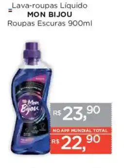 Supermercados Mundial Lava-roupas líquido mon bijou roupas escuras oferta
