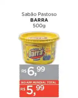 Supermercados Mundial Sabão Pastoso Barra oferta