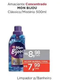 Supermercados Mundial Amacianete concentrado mon bijou clássico/mistério oferta