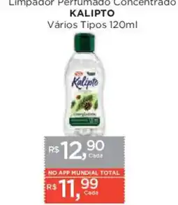 Supermercados Mundial Limpador Perfumado Concentrado Kalipto Vários Tipos oferta