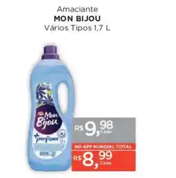 Supermercados Mundial Amaciante mon bijou vários tipos oferta