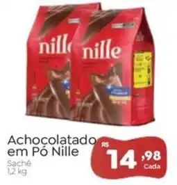 Novo Atacarejo Achocolatado em Pó Nille oferta