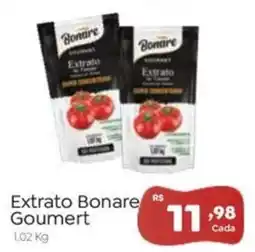Novo Atacarejo Extrato Bonare Goumert oferta