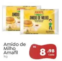 Novo Atacarejo Amido de Milho Amafil oferta