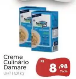 Novo Atacarejo Creme Culinário Damare oferta